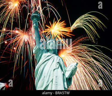 Statua della Libertà NEW YORK NY Foto Stock