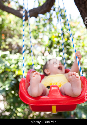 Happy baby swing Foto Stock