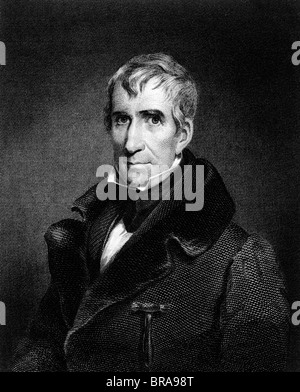 1800s 1.830 s ritratto William H. HARRISON IX presidente americano Foto Stock