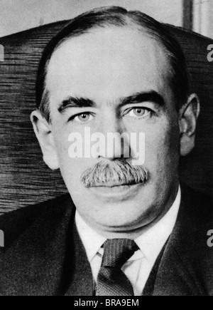 1930 JOHN MAYNARD KEYNES ECONOMISTA BARONE DI TILTON GUARDANDO LA