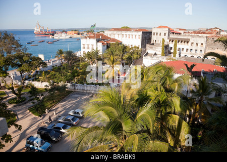 Zanzibar, Tanzania. Ex Palazzo del Sultano, ora il museo del palazzo. Costruito 1890s. Foto Stock