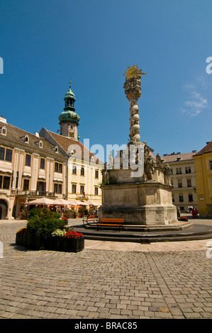 La città di Sopron, Ungheria, Europa Foto Stock