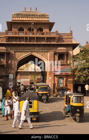 Mercato Sardar, Jodhpur, Rajasthan, India, Asia Foto Stock