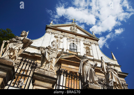 Chiesa di San Pietro e San Paolo, Cracovia, in Polonia, in Europa Foto Stock