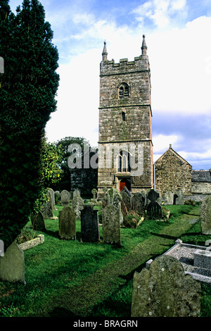 Chiesa Collegiata di San Endellion Fowley in Inghilterra Foto Stock