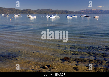 Tahoe Vista Area ricreativa, Lake Tahoe, California, Stati Uniti d'America, America del Nord Foto Stock