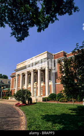 Duke University Lilly Library in Durham North Carolina USA Foto Stock