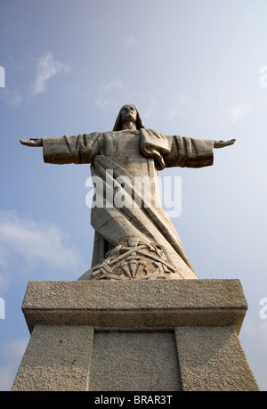 Cristo Rei Statua in Garajau - Madera Foto Stock