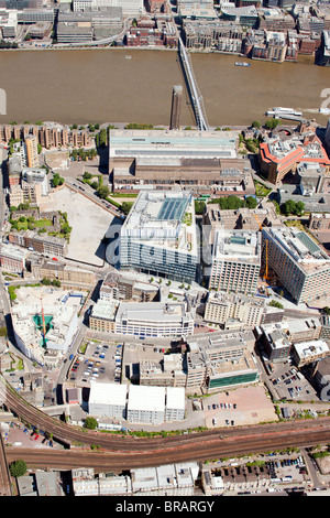 Ampia vista aerea compresa Tate Modern Foto Stock