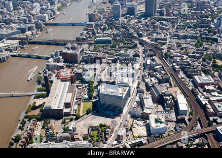 Ampia vista aerea compresa Tate Modern Foto Stock