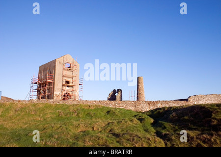 Tankardstown Miniera di Rame, costa, Co Waterford, Irlanda Foto Stock