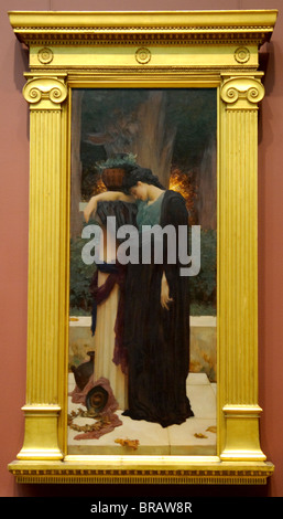 Lachrymae (Mary Lloyd), ca. 1894-95, di Frederic, Signore Leighton (inglese, 1830-1896), Foto Stock
