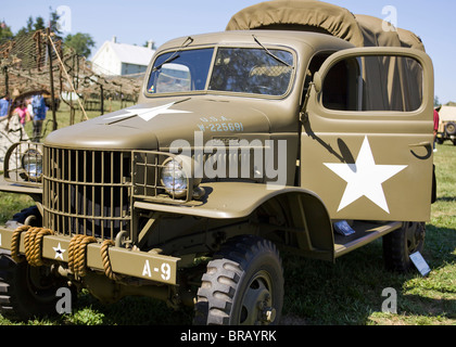 WC-54 Dodge WWII US Army truck Foto Stock