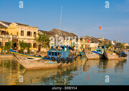 Vista di Hoi An, Sito Patrimonio Mondiale dell'UNESCO, Vietnam, Indocina, Asia sud-orientale, Asia Foto Stock