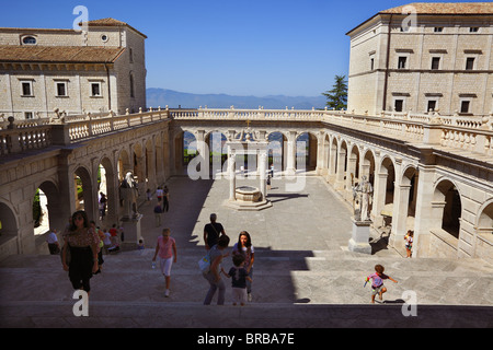 Abbazia di Montecassino, Italia. Foto Stock