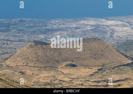 Cono vulcanico nell isola di Fogo, Capo Verde Foto Stock