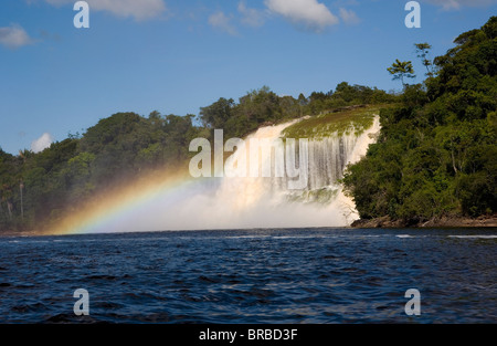 VENEZUELA lo stato di Bolivar il Parco Nazionale di Canaima Foto Stock