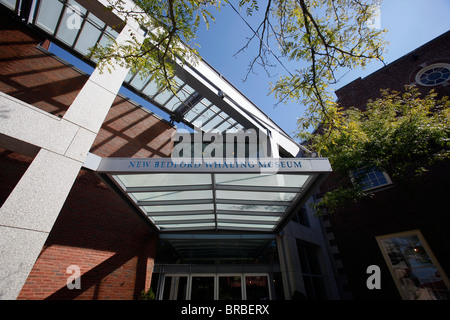 Le ossa di balena, New Bedford Whaling Museum di New Bedford, Massachusetts Foto Stock