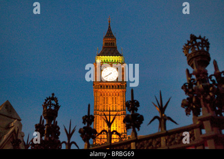 Big ben clock tower Foto Stock