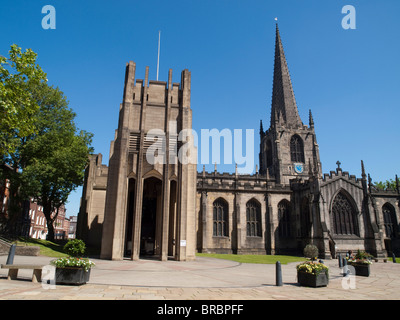 Sheffield Cathedral, South Yorkshire England Regno Unito Foto Stock