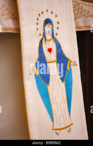 Il sacerdote ha rubato, Valletta, Malta Foto Stock