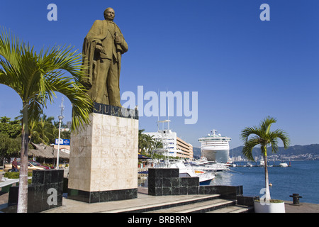 La città di Acapulco, Stato di Guerrero, Messico Foto Stock