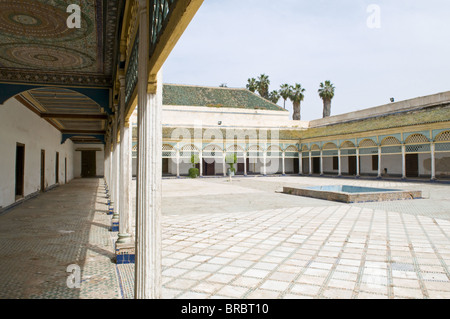 Palazzo Bahia, Marrakech, Marocco, Africa del Nord Foto Stock