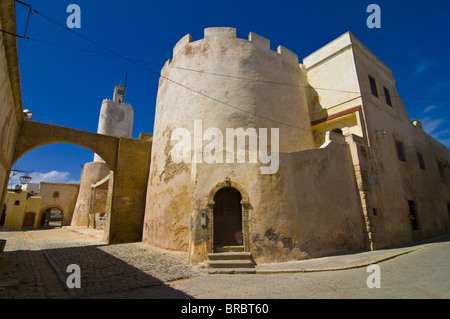 Il portoghese città fortificata di Mazagan ora chiamato El Jadida, Sito Patrimonio Mondiale dell'UNESCO, Marocco, Africa del Nord Foto Stock