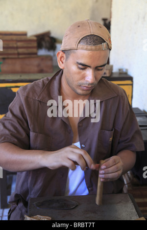 Dona Elba sigari, Cigar Makers, Granada, Nicaragua america centrale Foto Stock