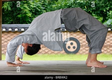 Arte Marziale, Seoul, Corea del Sud Foto Stock