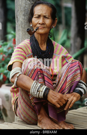 Karen donna, Thailandia del Nord della Thailandia Foto Stock