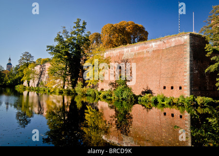 La Zitadelle di Spandau è una delle meglio conservate fortezze rinascimentali in Germania costruito nel XVI secolo, negli anni Trenta del Novecento il build Foto Stock