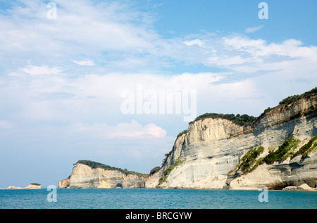 Cape Drastis Corfù Foto Stock