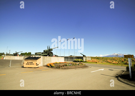 Nuova Zelanda, Isola del nord, Waiouru la Regina Elisabetta II Army Memorial Museum Foto Stock