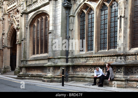 Truro Cathedral, Cornwall Foto Stock