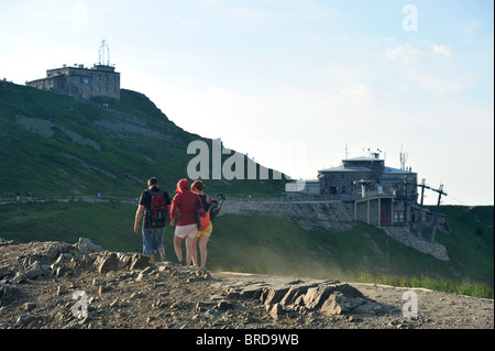 Kasprowy Wierch vertice, Tatry, monti Tatra, Polonia Polska Foto Stock