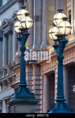 Edificio del tesoro, Spring Street, Melbourne, Victoria, Australia Foto Stock