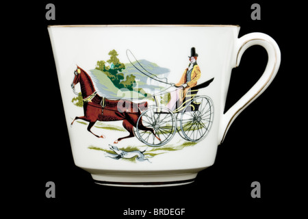 Vintage grande in stile georgiano in porcellana tazza da colazione da Hammersley Foto Stock