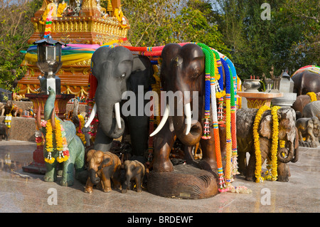 Nelle vicinanze del tempio di Laem Prom Thep, Phuket, Tailandia Foto Stock