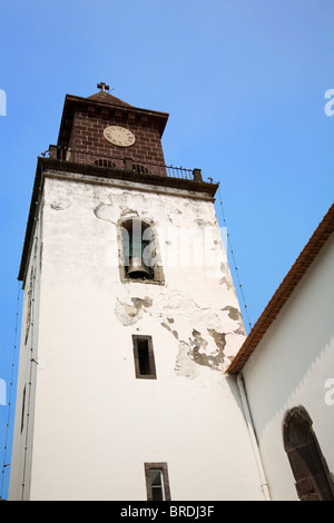 Igreja Matriz a Machico - Madera Foto Stock