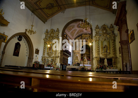 Interno della Igreja Matriz a Machico - Madera Foto Stock