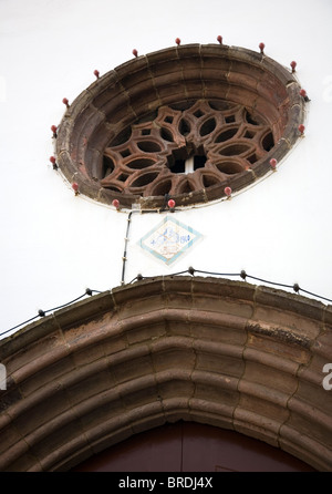 Rosone a Igreja Matriz a Machico - Madera Foto Stock