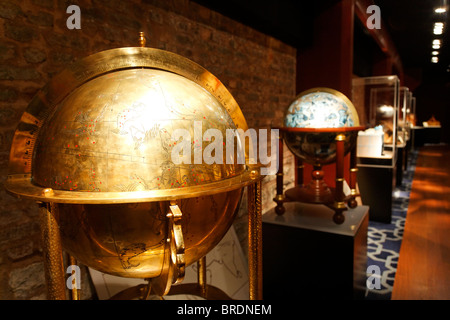 Mostra nel museo islamico di scienza e tecnologia, Istanbul, Turchia Foto Stock