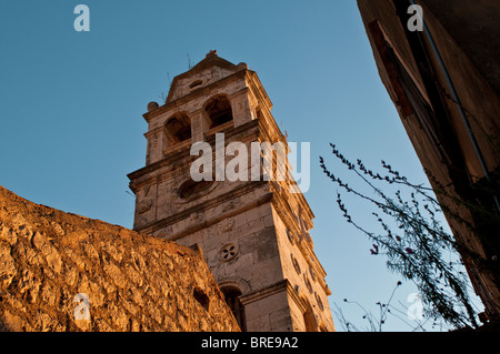 La chiesa romanica di San Jurje, San Giorgio, Kut, Vis, Dalmazia, Croazia Foto Stock