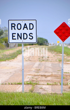 Route 66 vicino ODell Illinois Foto Stock