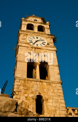 La chiesa romanica di San Jurje, San Giorgio, Kut, Vis, Dalmazia, Croazia Foto Stock