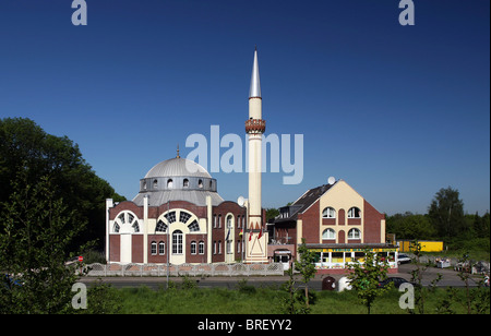 La Moschea Fatih, Essen, Nord Reno-Westfalia, Germania, Europa Foto Stock