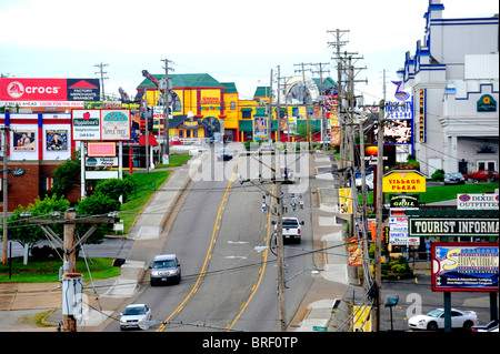 Autostrada 76 di Branson Missouri Foto Stock