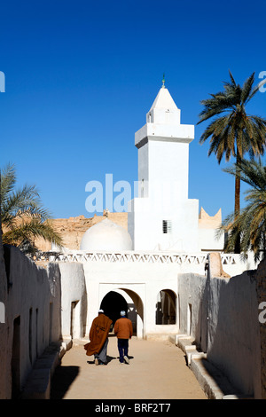 Moschea di Ghadames Vecchia, Libia Foto Stock