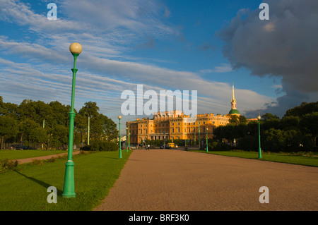 Marsovo Polye, Campo di Marte, central st Pietroburgo Russia Europa Foto Stock